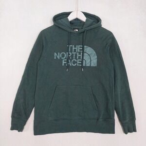 The North Face Womens XS Green Graphic Logo Pullover Hoodie BLV524752
